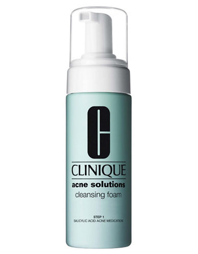 Clinique Acne Solutions Cleansing Foam, 4.2 fl oz: Exfoliating, Oil Control, Noncomedogenic, Hyaluronic Acid