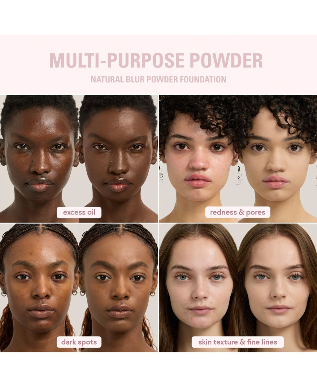 Kylie Cosmetics Natural Blur Powder Foundation -