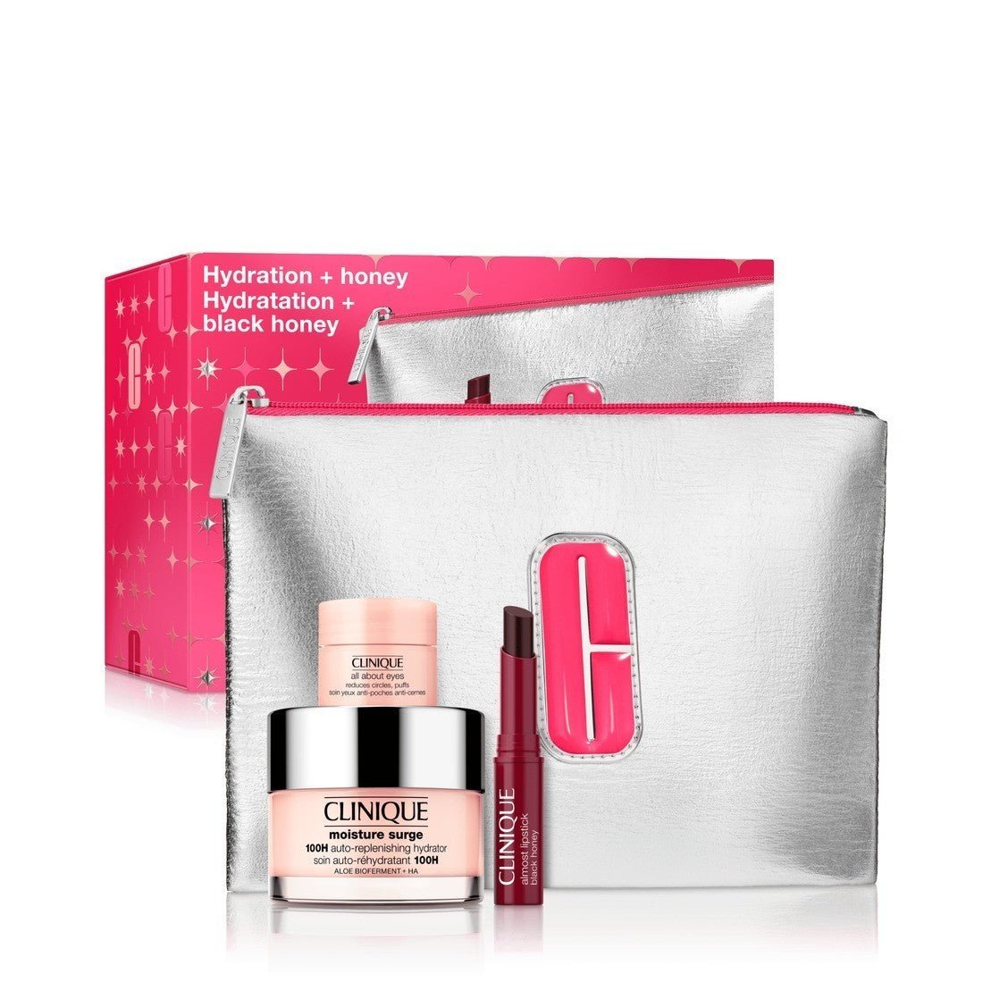 Clinique Hydration + Honey: Skincare + Makeup Set - One Size - Teresacilia.it