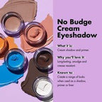 e.l.f. No Budge Cream Eyeshadow, 3-in-1 Eyeshadow, Primer & Liner With Crease-Resistant Color & Stay-Put Power, Vegan & Cruelty-Free, Sand Dune (B0B5MDTVBV) - Teresacilia.it