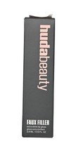HUDA BEAUTY Faux Filler Shiny Non-Sticky Lip Gloss, Size: .13Oz, She Red - Teresacilia.it