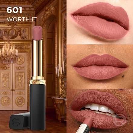 L’oréal Paris Color Riche Intense Volume Matte Slim Ultra Matt Long-lasting Lipstick 601 WORTH IT 1 Pc - Teresacilia.it