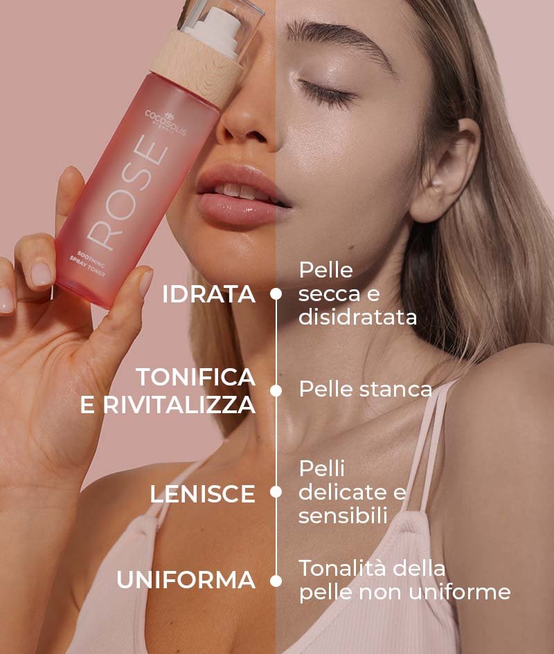 ROSE Soothing Spray Toner - indossachisei.it