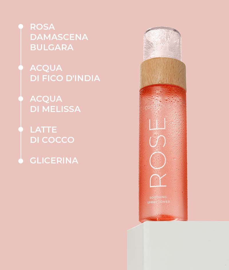 ROSE Soothing Spray Toner - indossachisei.it