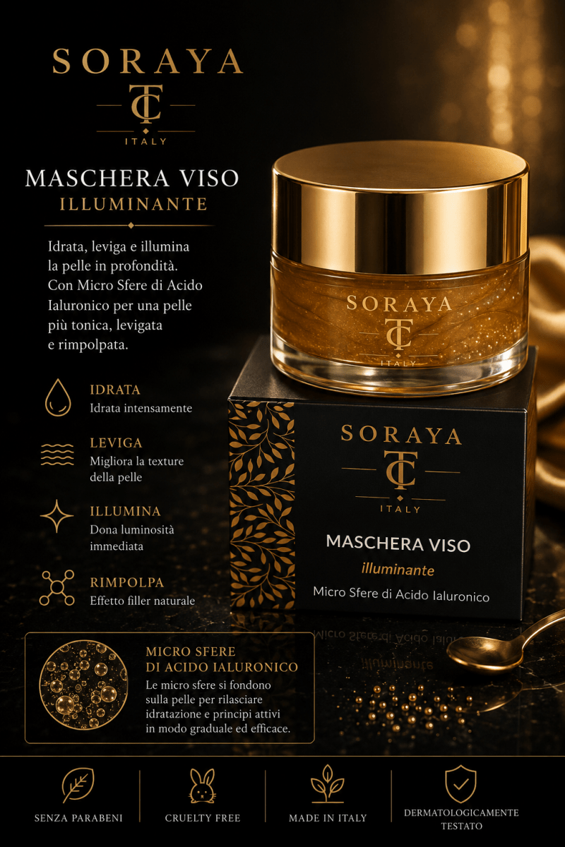 SORAYA – Rituale di Bellezza Illuminante all’Oro - Teresacilia.it