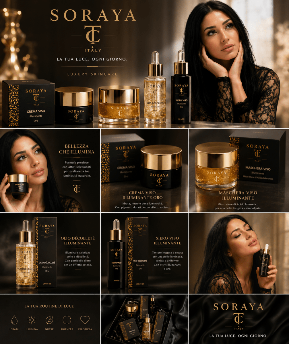 SORAYA – Rituale di Bellezza Illuminante all’Oro - Teresacilia.it