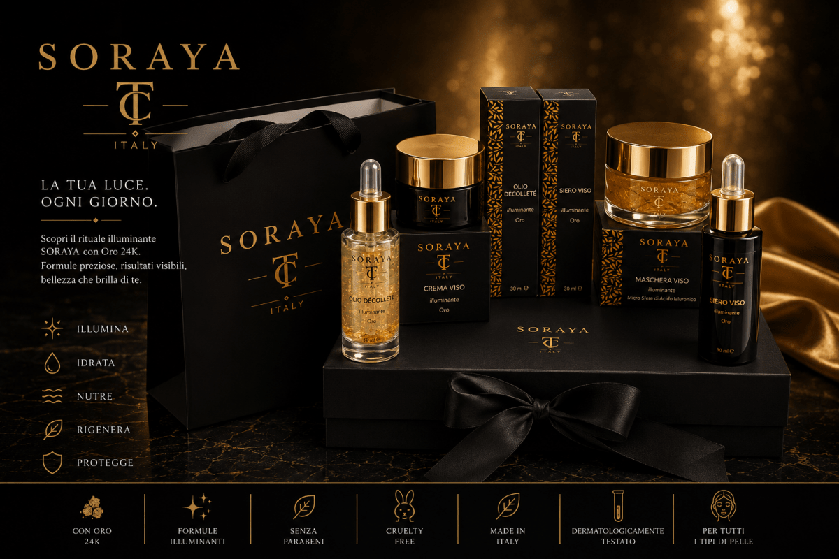 SORAYA – Rituale di Bellezza Illuminante all’Oro - Teresacilia.it