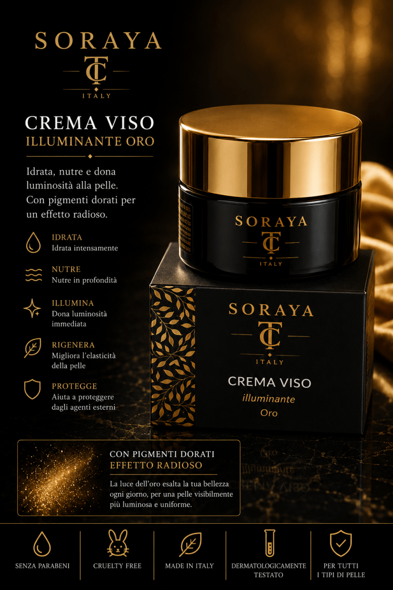 SORAYA – Rituale di Bellezza Illuminante all’Oro - Teresacilia.it