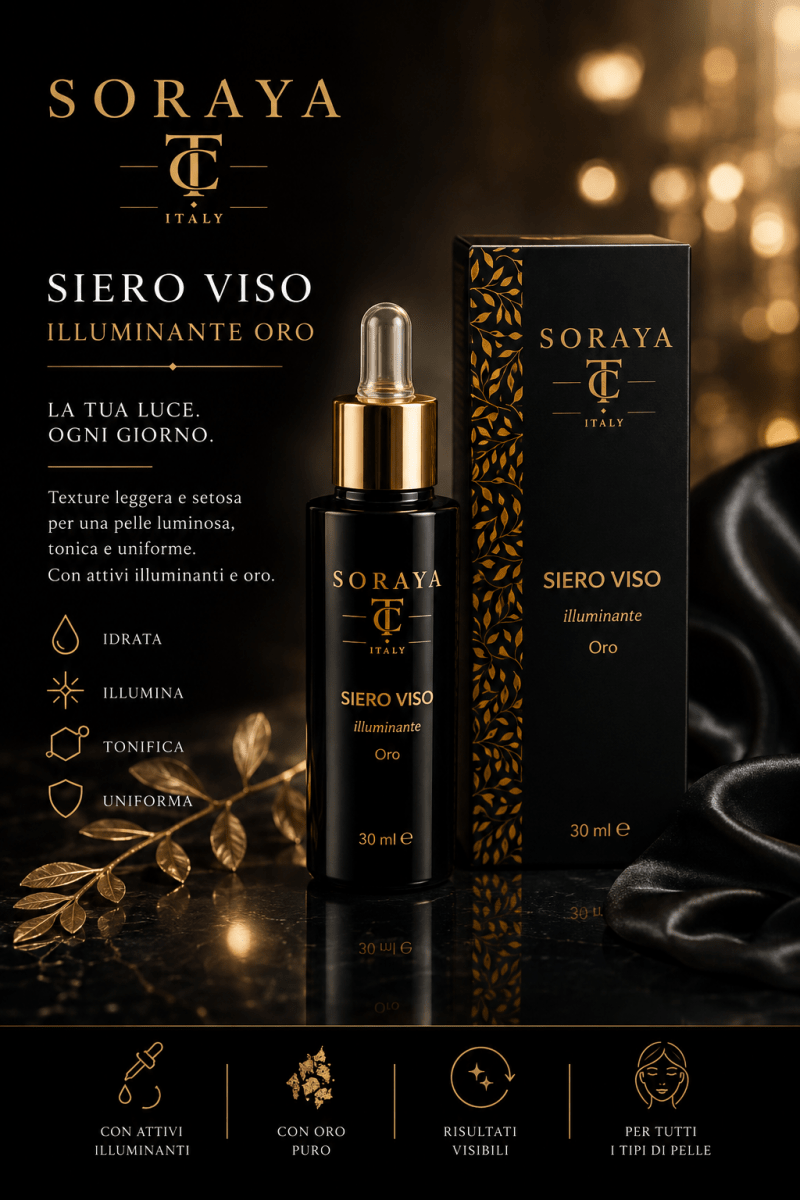 SORAYA – Rituale di Bellezza Illuminante all’Oro - Teresacilia.it