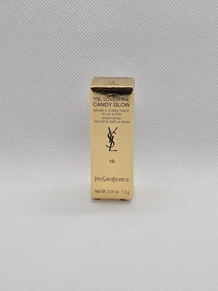 Yves Saint Laurent YSL Travel/Mini CANDY GLOW Tinted Butter Balm 1B PINK SUNRISE - Teresacilia.it